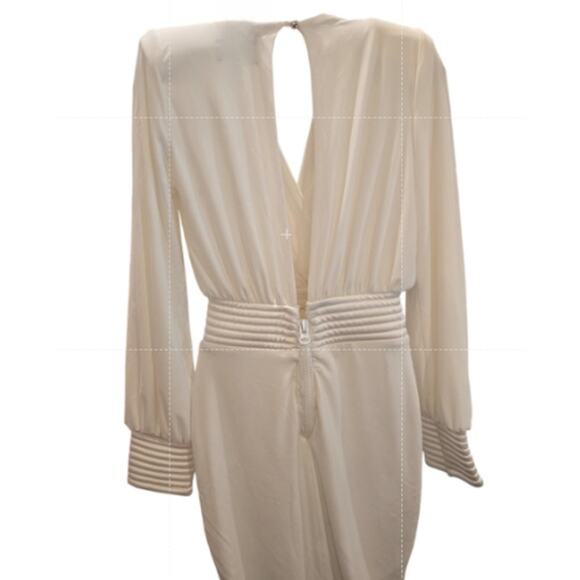 Zhivago Lover Man Midi Dress in White Size 2 U.S. / 6 U.K. - Picture 5 of 5